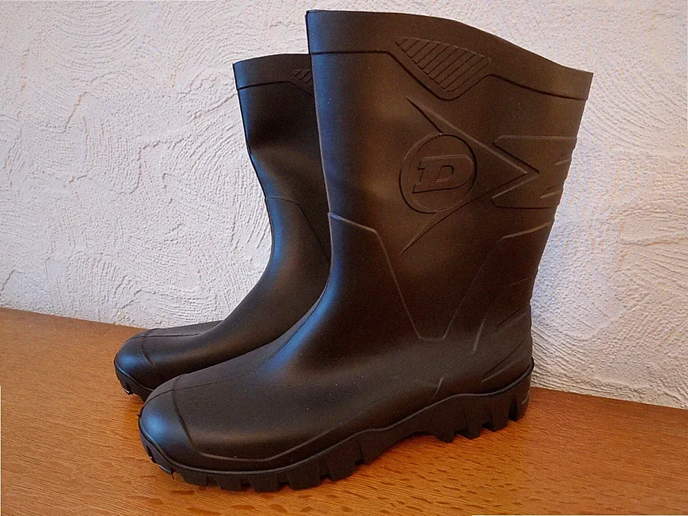 Dunlop Gummistiefel Schwarz 41 - Schuhe Stiefel