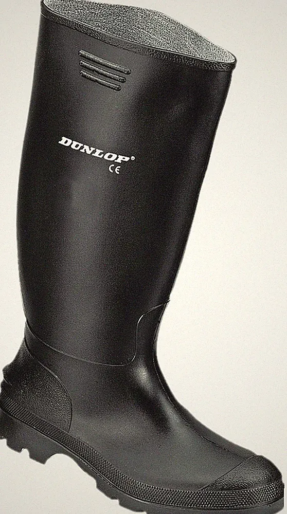 Dunlop Gummistiefel Schwarz
