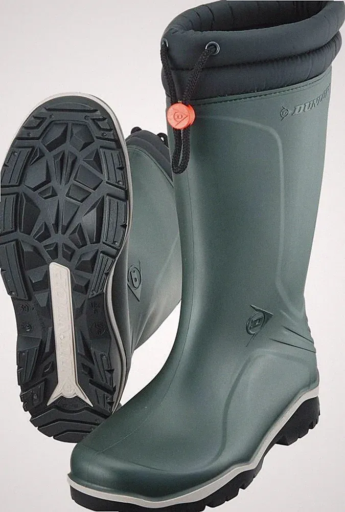 DUNLOP Gummistiefel Stiefel Winter BLIZZARD Gr. 41 grün