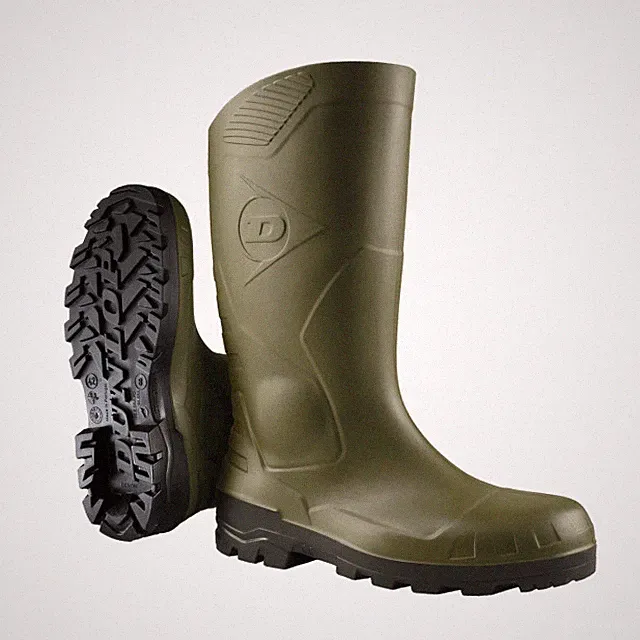 Dunlop H142611 S5 wasserdichte Sicherheitsstiefel grün