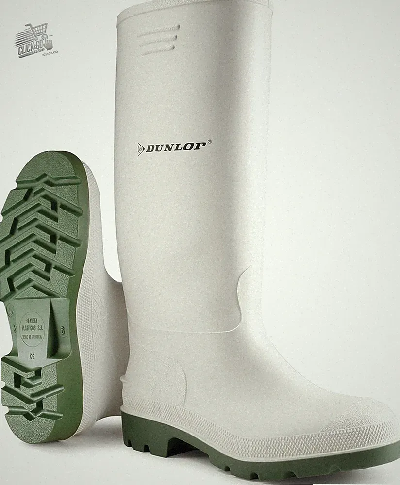 Dunlop Herren Regenstiefel Gummi niedrig hoch wasserdicht Arbeit Angeln Jagd
