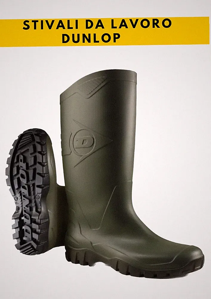 DUNLOP K680011 PVC GUMMISTIEFEL WASSERDICHT HERREN LANDWIRTSCHAFT