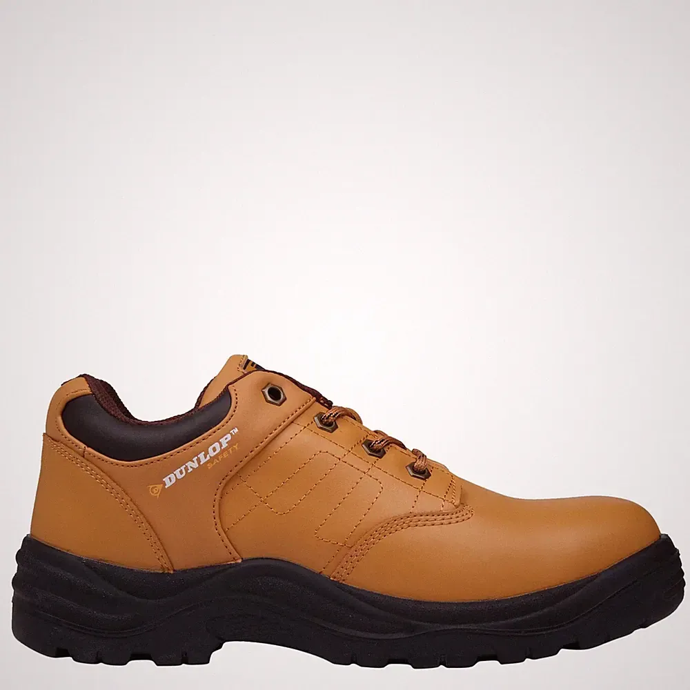 Dunlop Kansas Herren Leder Stahlkappe Sicherheitsschuhe Stiefel Arbeit Antirutsch/Öl