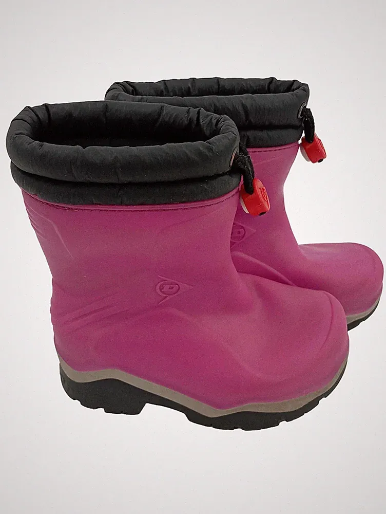 dunlop gummistiefel rosa