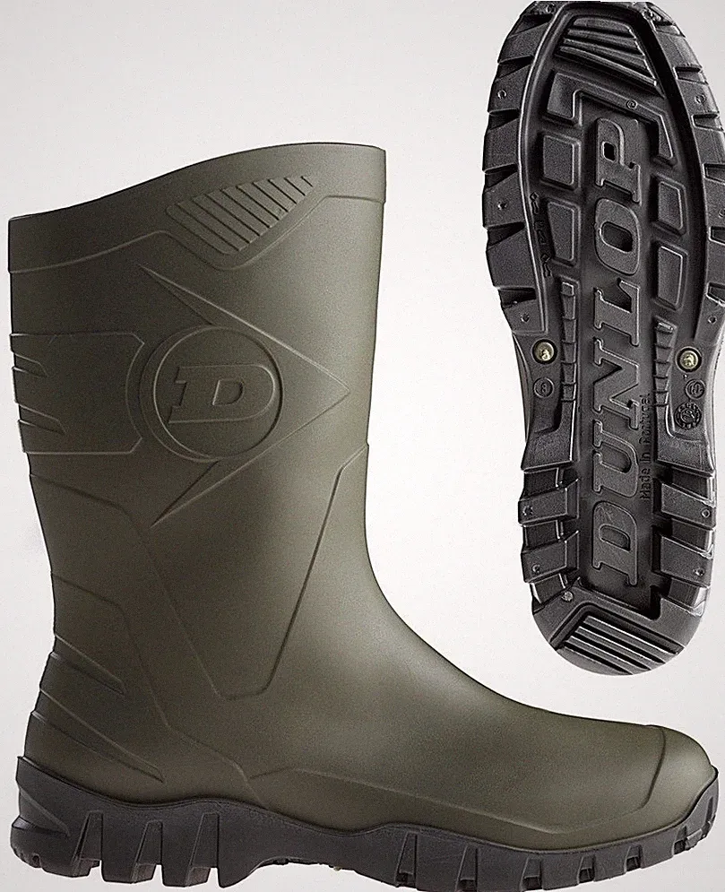 DUNLOP Original-Gummistiefel, Dunlop Dee-Gummistiefel aus Gummi, Größe 40