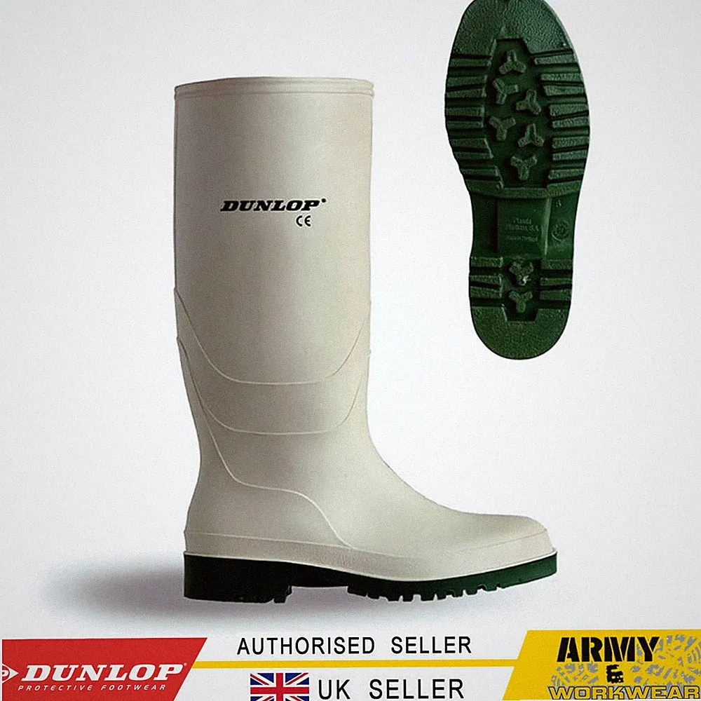 Dunlop Pricemaster Nicht Sicherheit 100% Wasserfest Wellington Arbeit Erwachsene