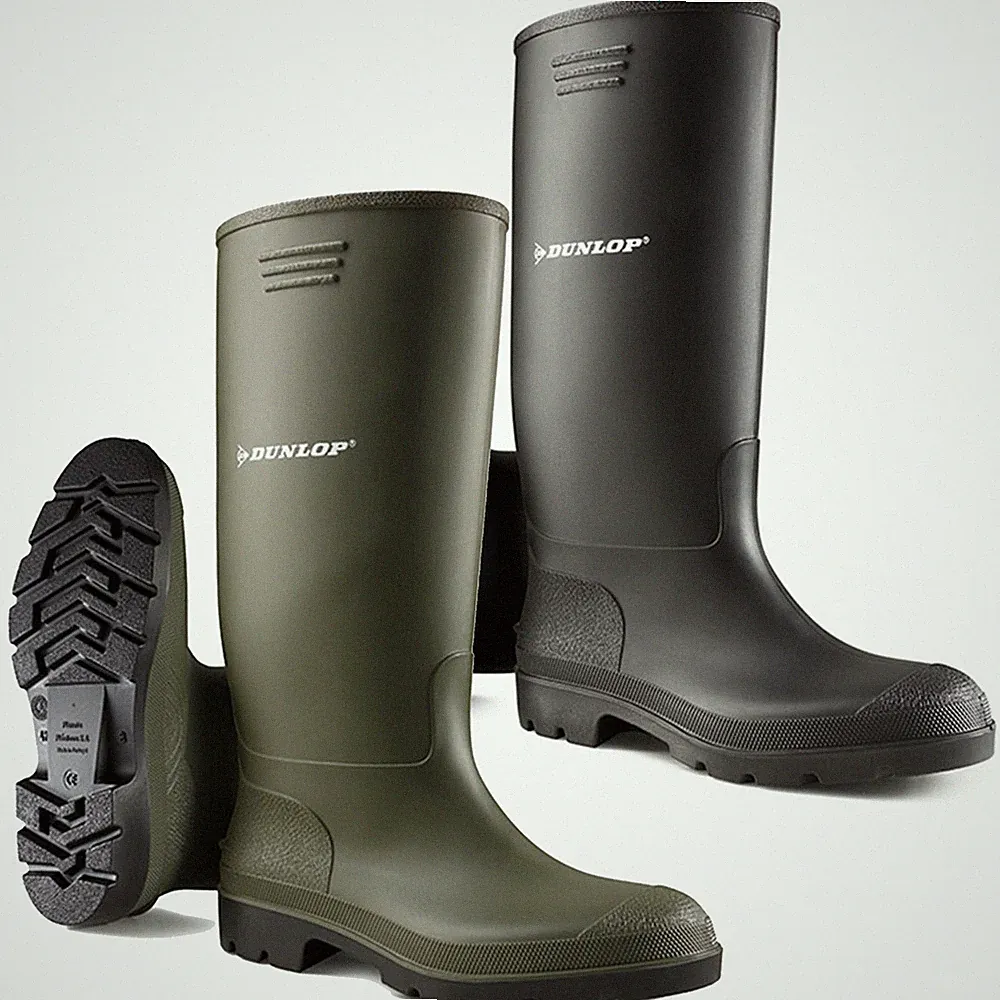Dunlop Pricemaster wasserdichte Gummistiefel für Herren/Damen Größen 3 bis 13