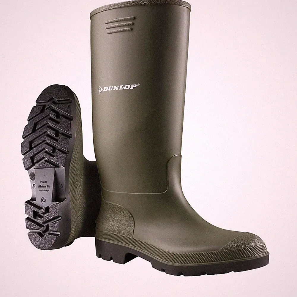 DUNLOP Pricemastor 380VP Gummistiefel Arbeitsstiefel Gr. 41 Grün wasserdicht