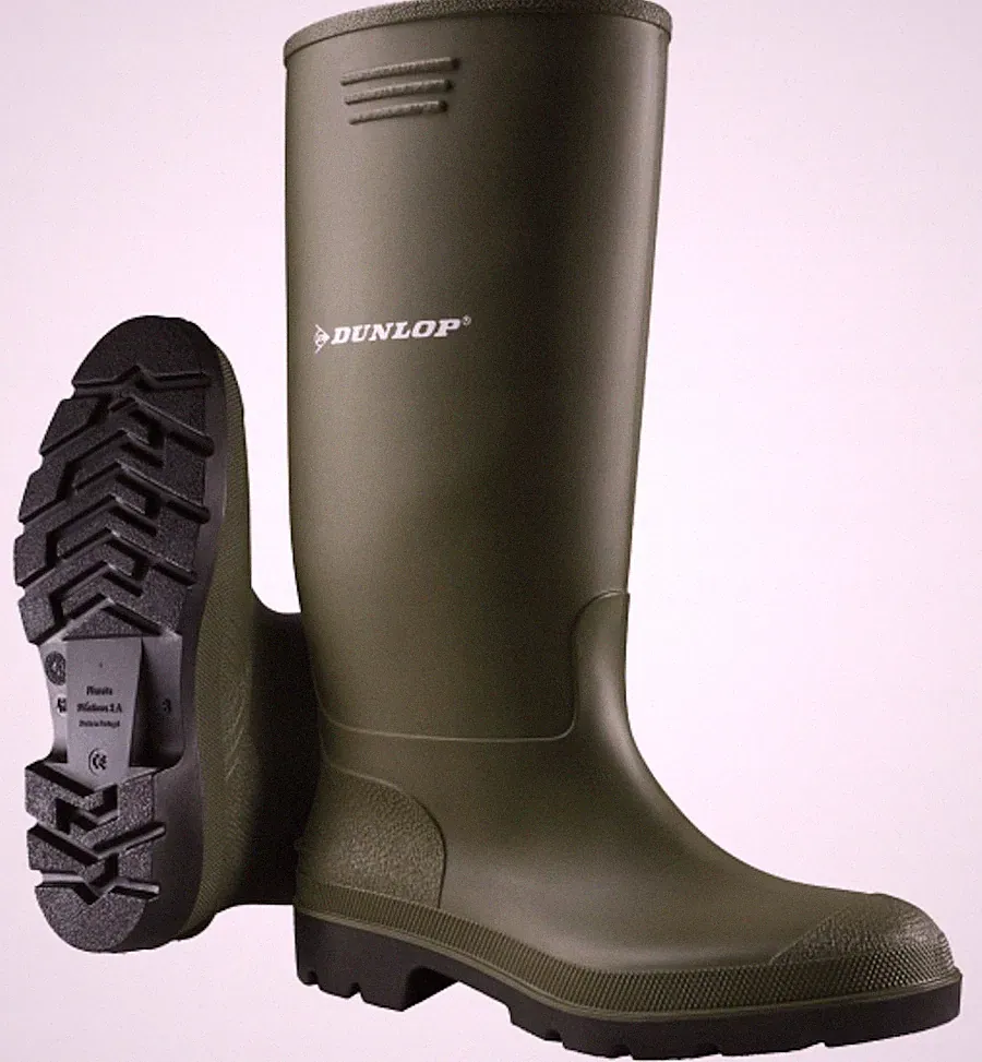 Dunlop Pricemastor Gummistiefel Grün, Größe 46