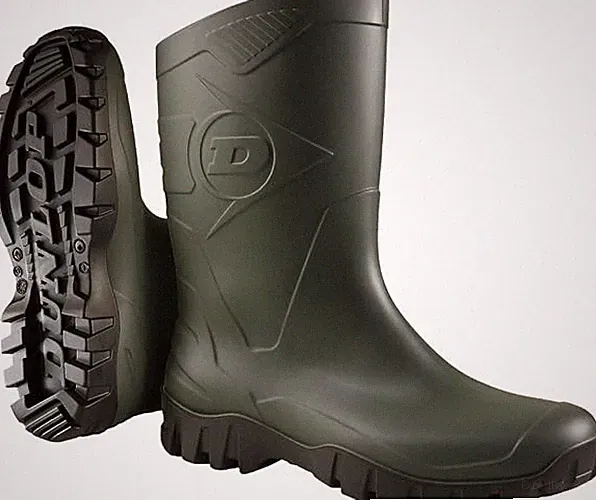 DUNLOP Protective Footwear Dee Calf Gummistiefel – Halbhohe Regenstiefel