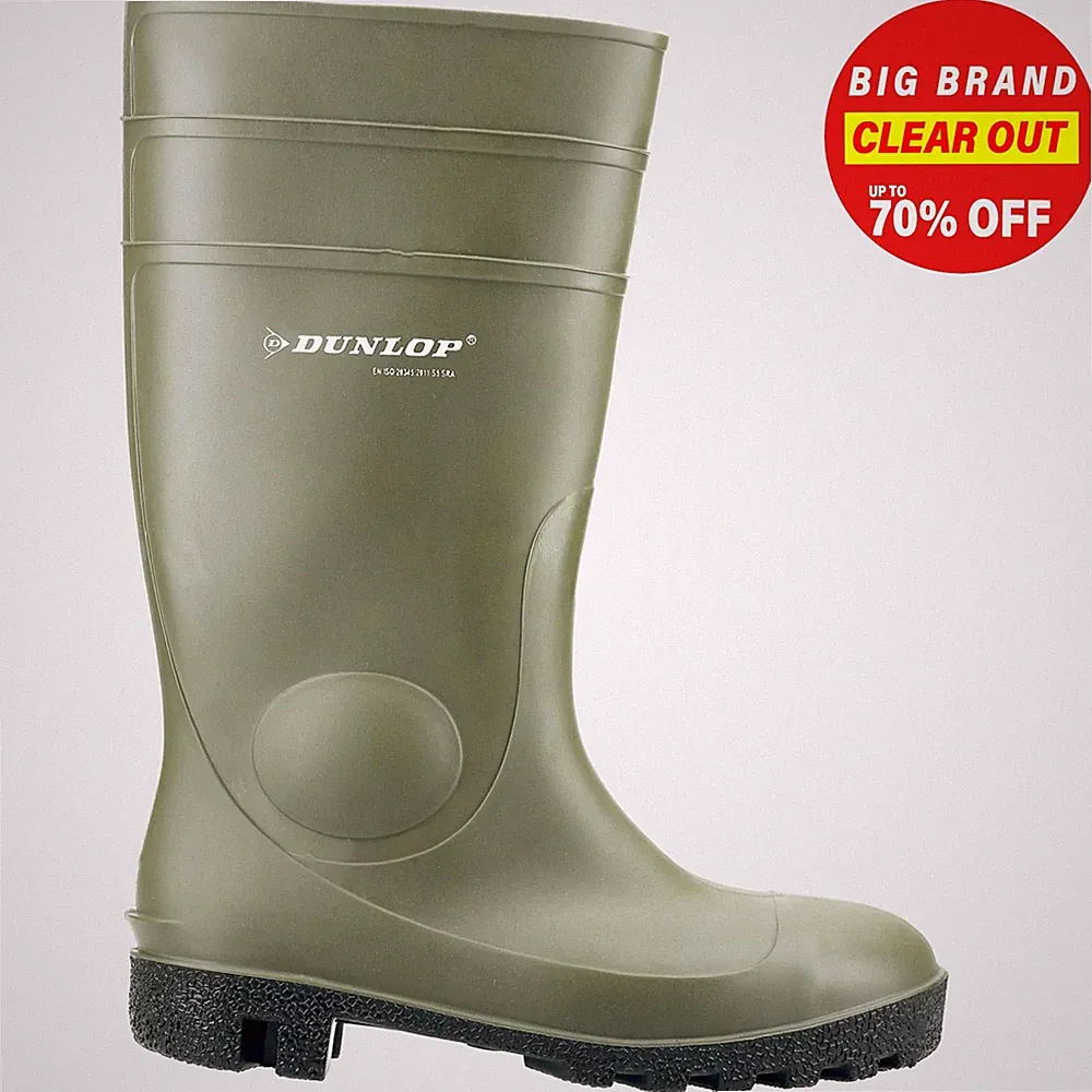 Dunlop Protomastor Unisex Herren Damen Sicherheits-Gummistiefel Workwear Stiefel