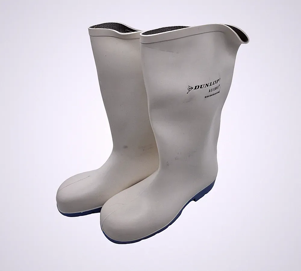 Dunlop Purofort FoodPro MultiGrip Gummistiefel Weiß 43 EU