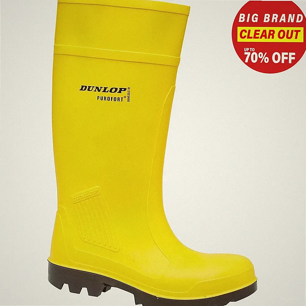 Dunlop Purofort Professionell Volle Sicherheit Gummistiefel Herren S5