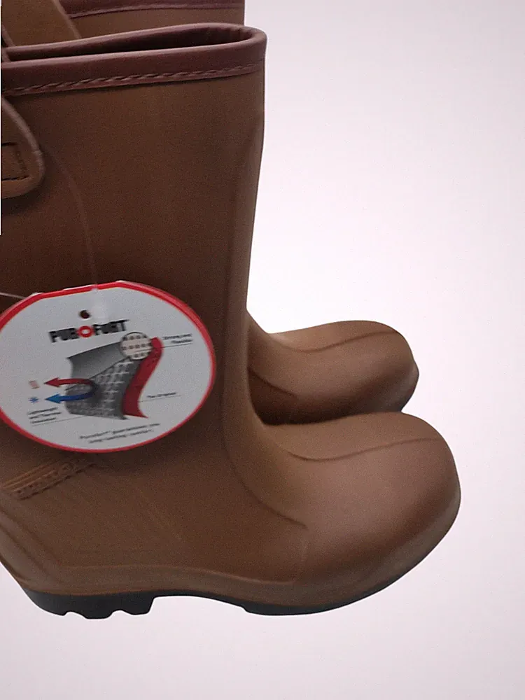 Dunlop Purofort Rig-Air Sicherheits-Gummistiefel Unisex Braun Purofort Größe 39