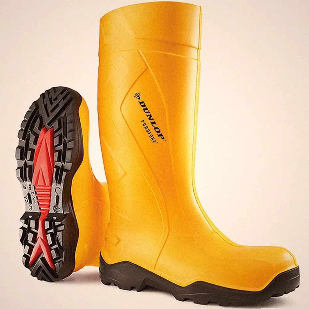 Dunlop Purofort + Volle Sicherheit Arbeit Gummistiefel Thermo Sich -20°C Stahl