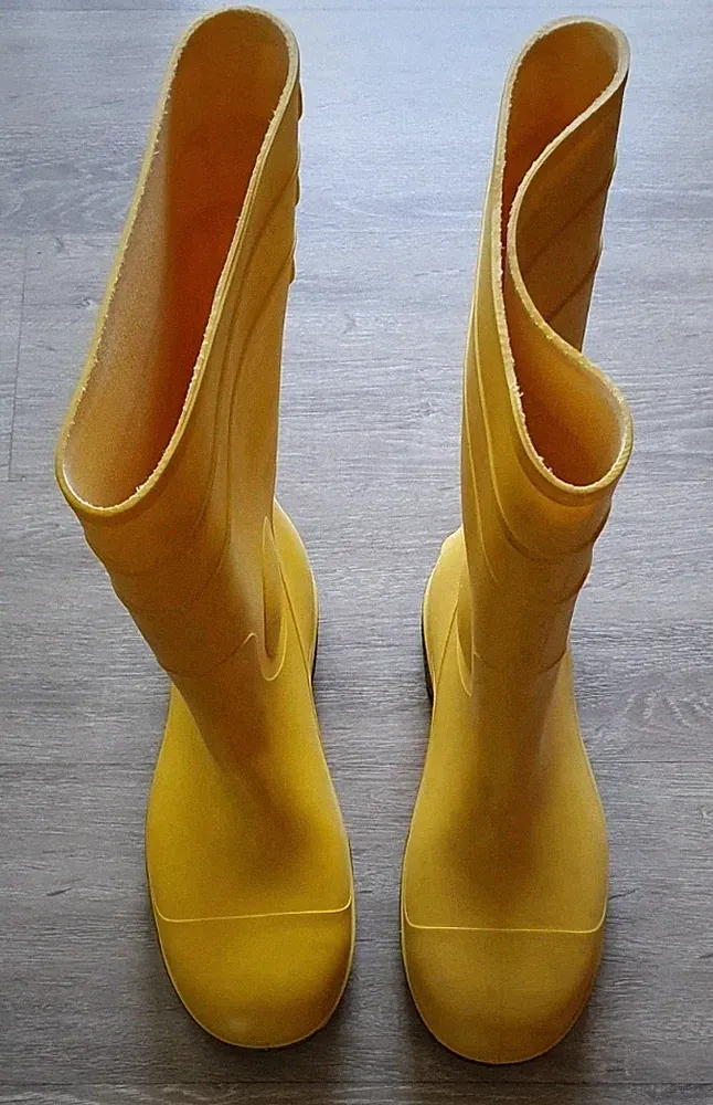 Dunlop Sicherheits Gummistiefel Protomaster Gelb. Mit Stahlkappe S5 SRA Größe 47