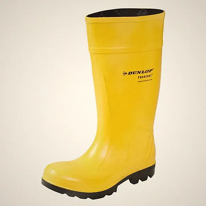 Dunlop Sicherheitsstiefel Arbeitsschuhe Purofort Professional Stiefel gelb EU 40