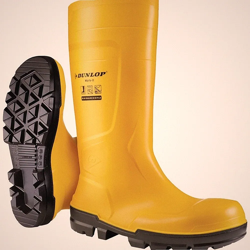 DUNLOP Sicherheitsstiefel gelb S5, Größen: 39 - 48