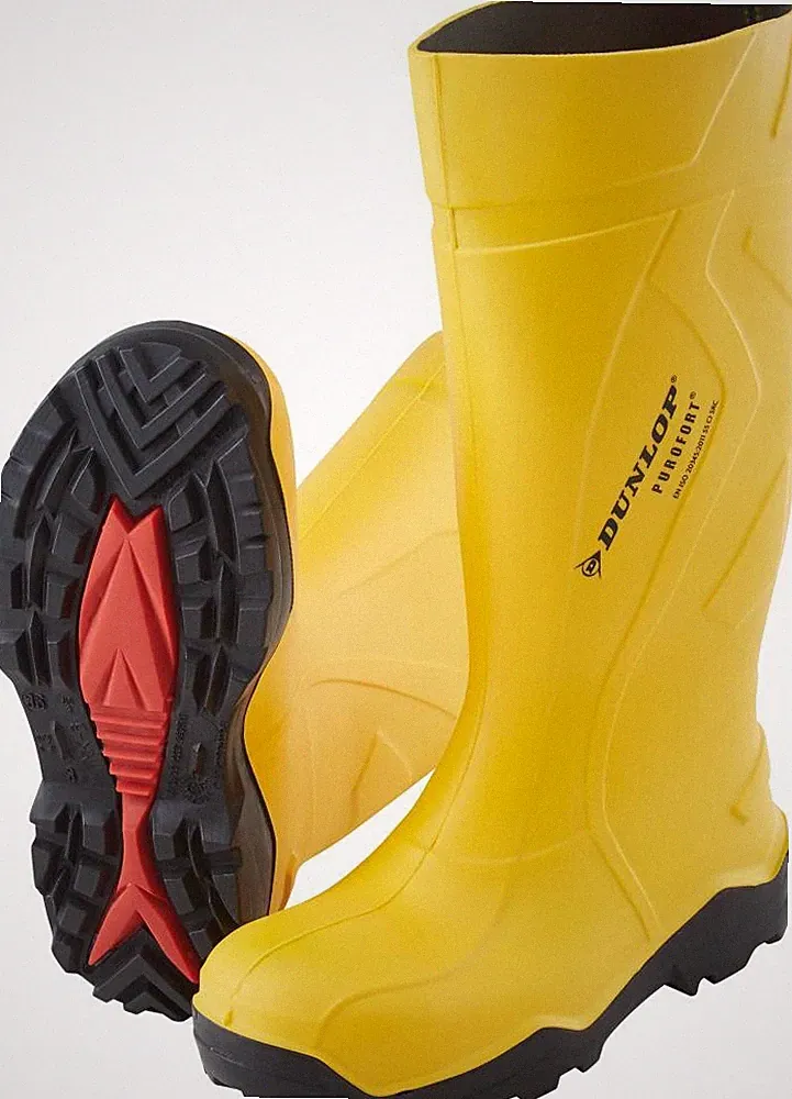 DUNLOP Sicherheitsstiefel Gummistiefel Purofort Gummi Stiefel S5 Gr. 36-49