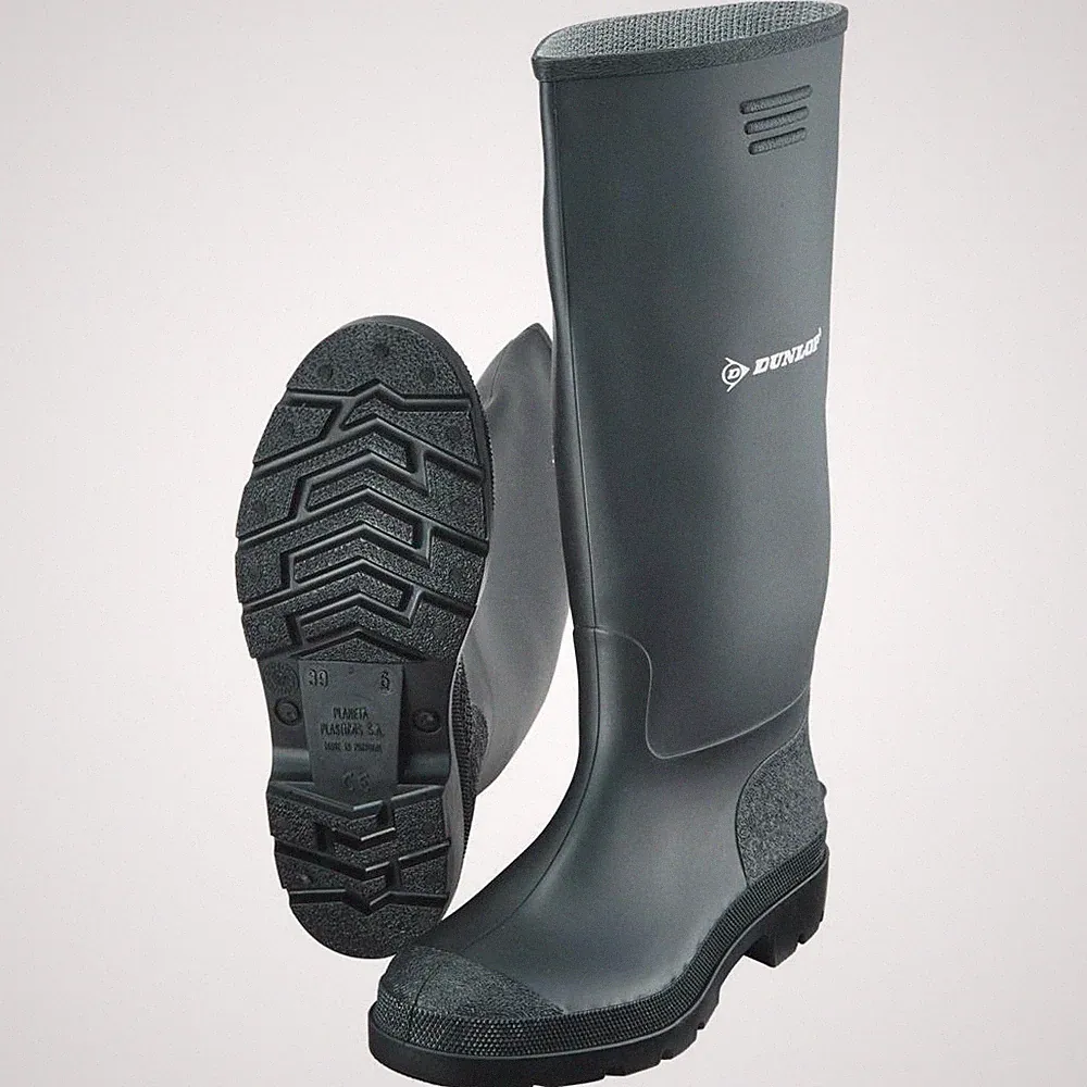 Dunlop Stiefel Gummistiefel Arbeitsschuhe schwarz Pricemastor Größe - Sehr Gut