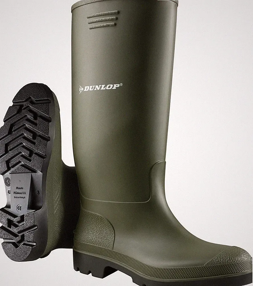 Dunlop Stiefel Pricemastor Arbeitsstiefel gr�n Gr.37 Gummistiefel