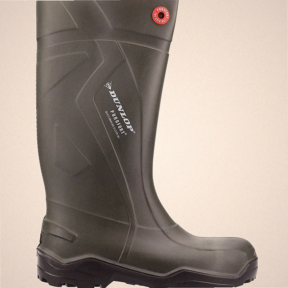 Dunlop Unisex Herren Damen Purofort+Voll Sicherheit Gummistiefel Landwirtschaft
