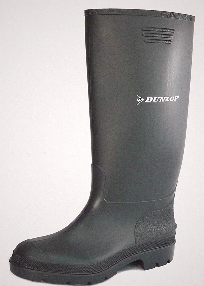 Dunlop Waterproof Pricemaster Gummistiefel Herren Damen schwarz