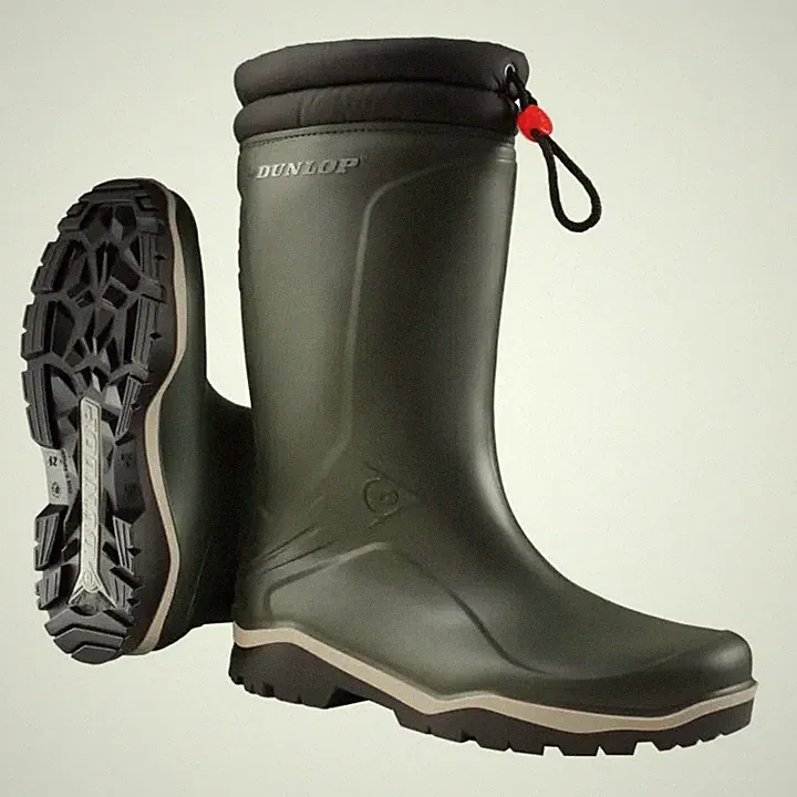 Dunlop Winterstiefel Stiefel BlizzardFurLining Grün Warm Wasserdicht Synthetisch