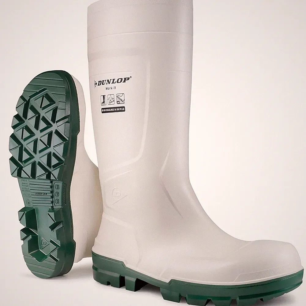 Dunlop WORK-IT rutschfester leichter wasserdichter Gummistiefel