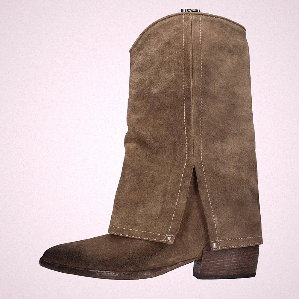 E3693 VELOUR Stiefeletten und Stiefeletten ELENA IACHI Damen braun Amv04_iach