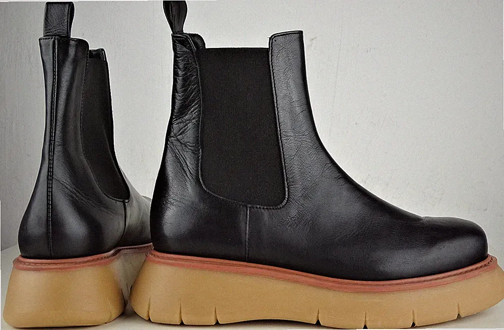 EACH X OTHER Chelsea-Boots Damen Designer Bootie Stiefeletten Leder Gr.39 NEU