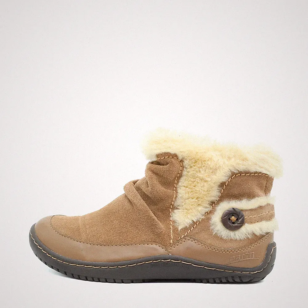 Earth Damen Incredible Otter Stiefeletten Braun rutschfest Winterstiefel EU 38,5
