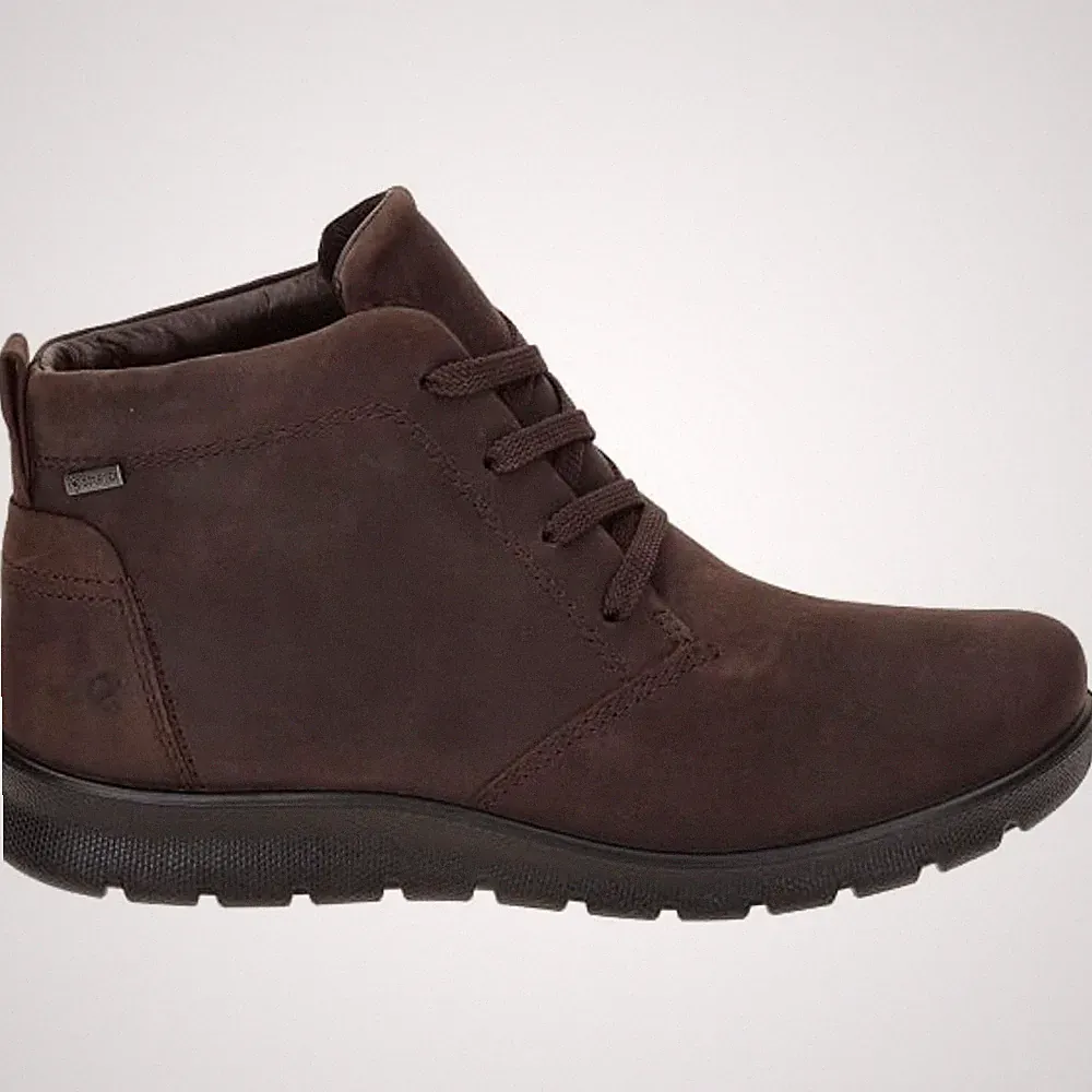 ECCO Babett Boot Damen Stiefeletten Dunkelbraun Leder GORE-TEX Gr. 41 Neu