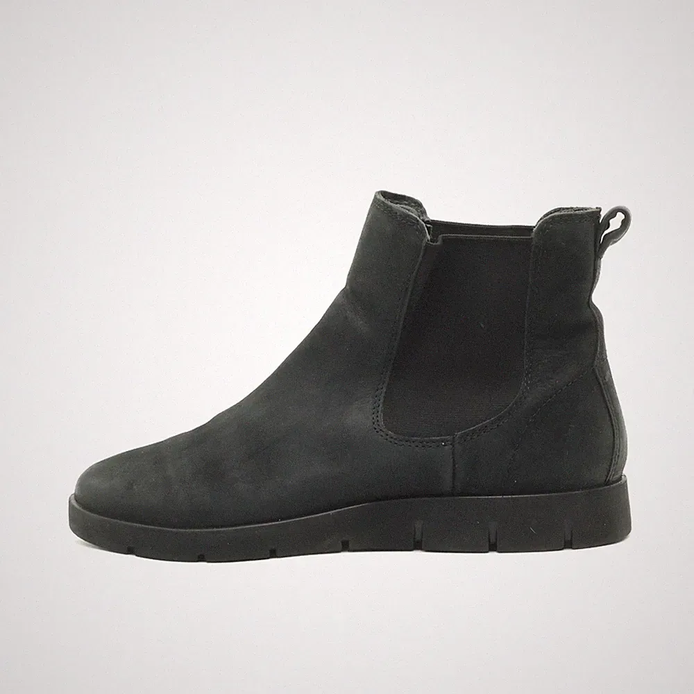 ECCO Damen Chelsea Boot Stiefelette Schwarz Nubukleder Stiefel Boots EU 37