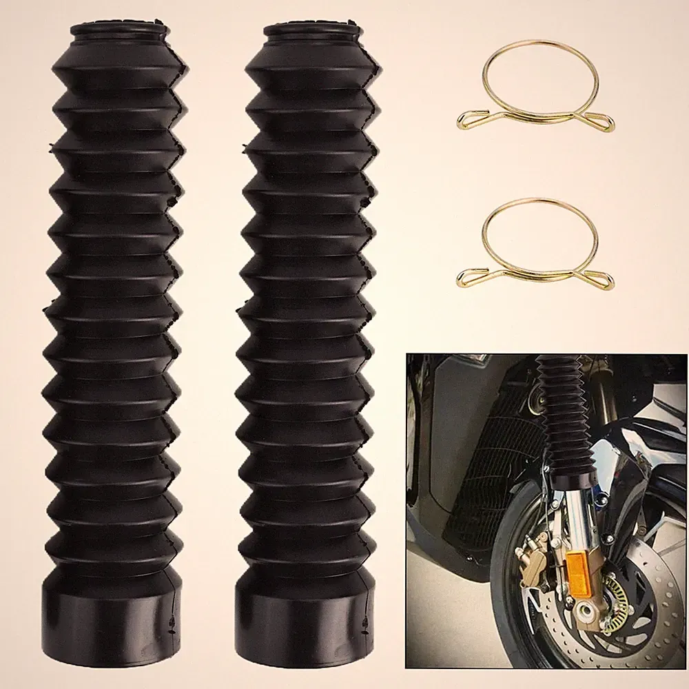 Einfache Installation Offroad Motorrad Gummistiefel Staubkappe für Gabel Falten