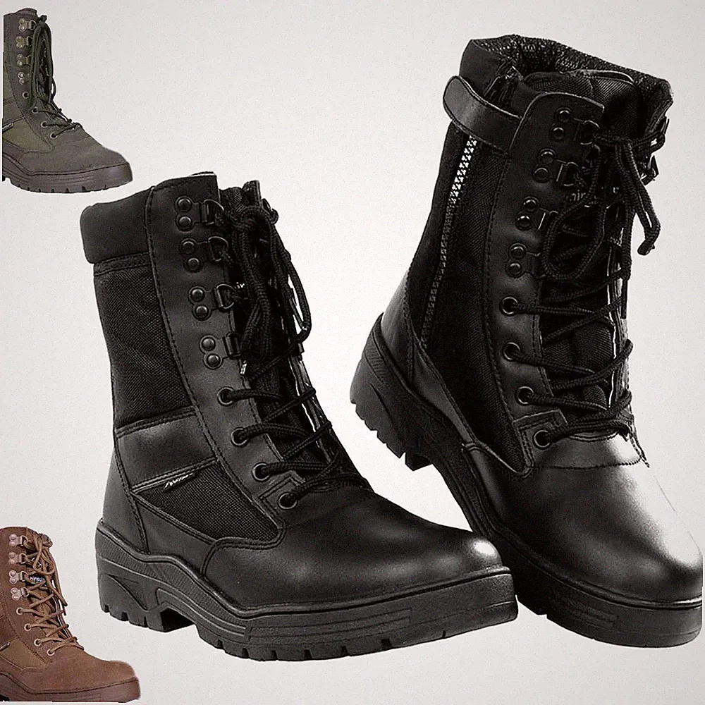 Einsatzstiefel Sniper m. Reißverschluss von Fostex Stiefel Freizeit Security