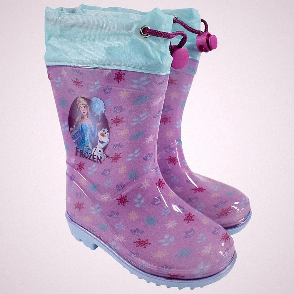 Eiskönigin Gummistiefel Regenstiefel Frozen Disney Größen: 24 26 28 30 32 34