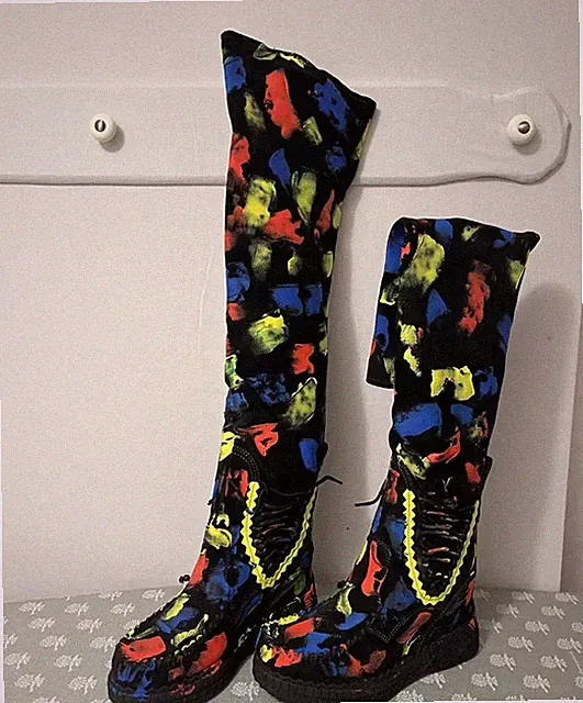 EL VAQUERO WANDA NEOBRUSH KNIESTIEFEL MIT KEILABSATZ