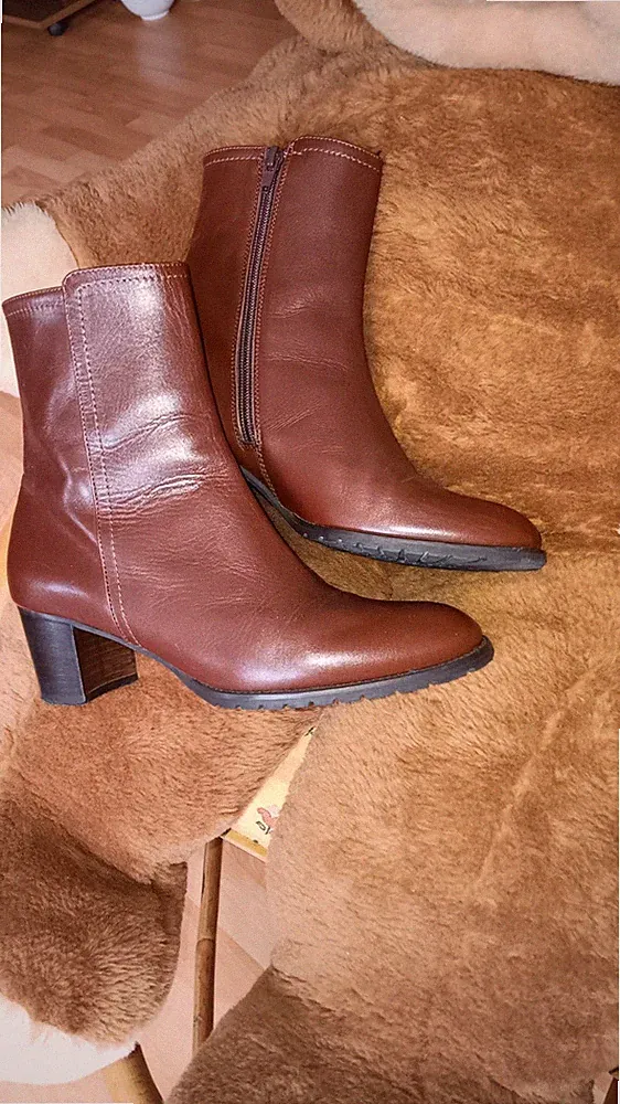 ELEGANTE DAMEN WINTERSTIEFEL♥️ 37,5 KONSTANTIN STARKE NEW YORK😍MANO HANDARBEIT