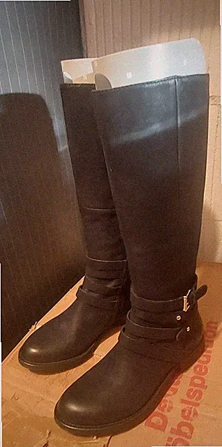 Elegante Overknees -Stiefel in Schwarz Gr. 36 – Top Zustand NEU