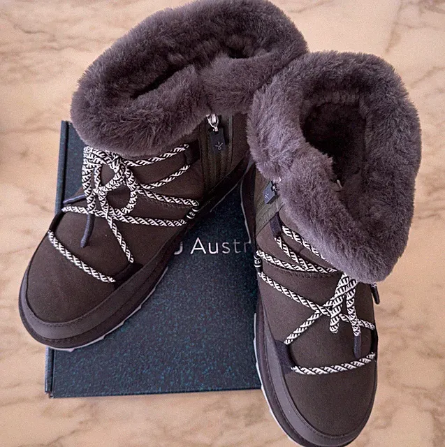 EMU Australia Blurred W12641 Damen Boots Gr. 41 Sheepskin NEU OVP Dark Olive