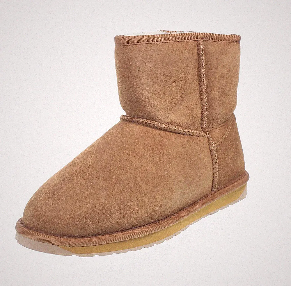 Emu Stinger Mini - braune Schafstiefeletten - Größe 36 [5 US 22,3cm] Damen