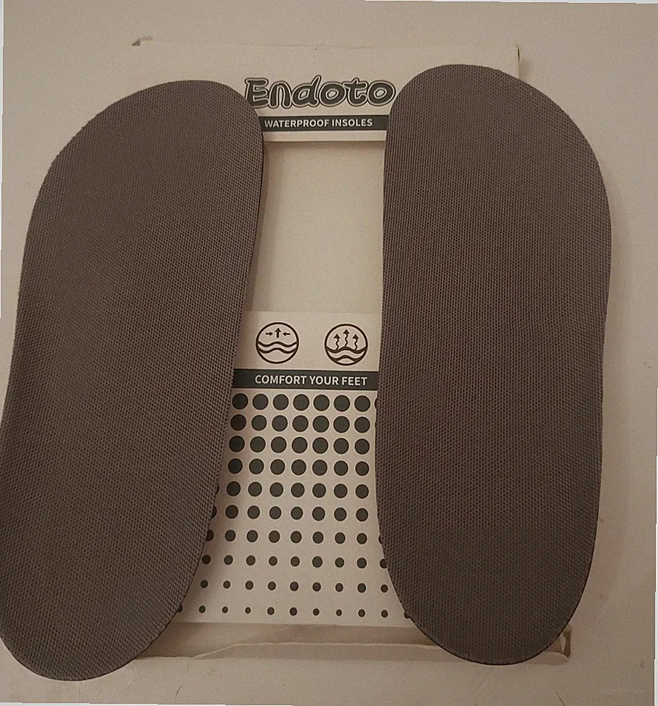 Endoto Wasserdichte Einlegesohlen für Crocs US M7 W8 EU 39-40 NEU