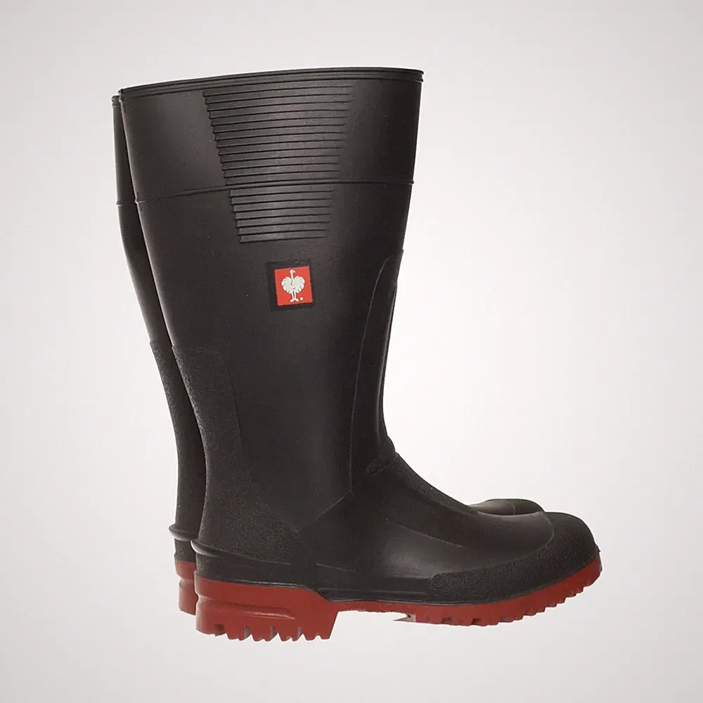 Engelbert Strauss, Gummistiefel, Größe: 36, Schwarz/Rot #8MR