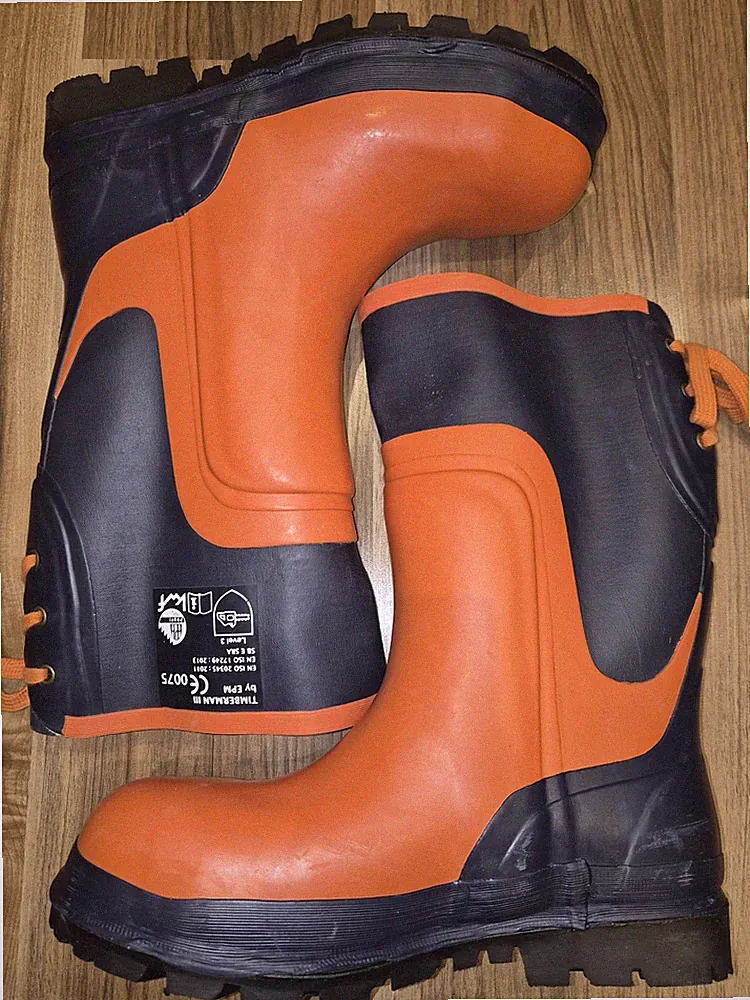 Engelbert Strauss Timberman III Schnittschutz und Zehenkappe Gummistiefel