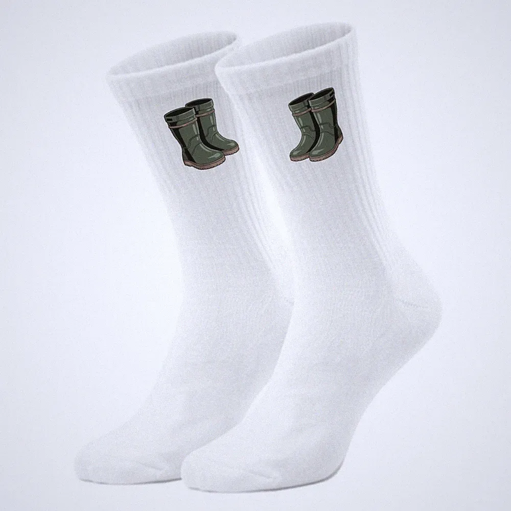 epicsocks Fischertraum Gummistiefel Socken in 42-46 im Paar
