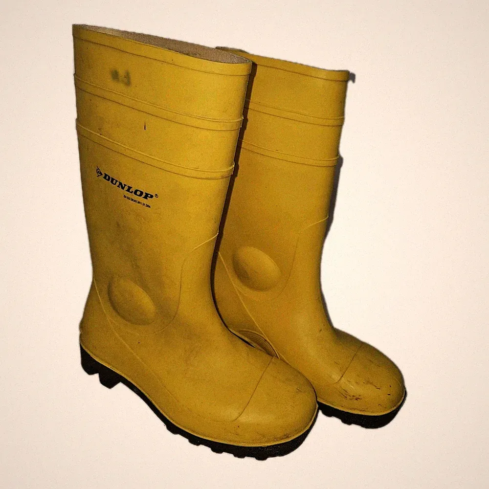 ES980 Damen Gummistiefel von Dunlop, gelb, Gr.38