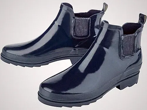 Esmara Damen Regenstiefelette Chelsea Gummi Halbstiefel Stiefeletten Gr.39 NEU