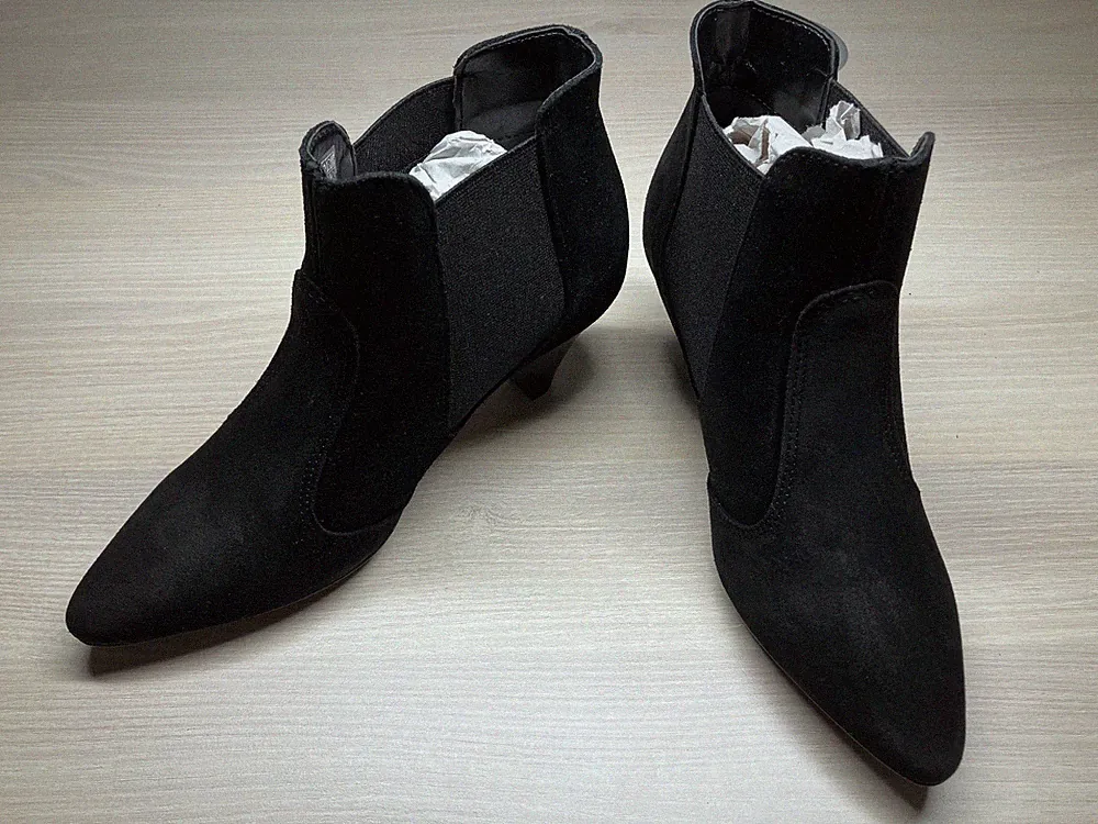 Trichterabsatz Bootie
