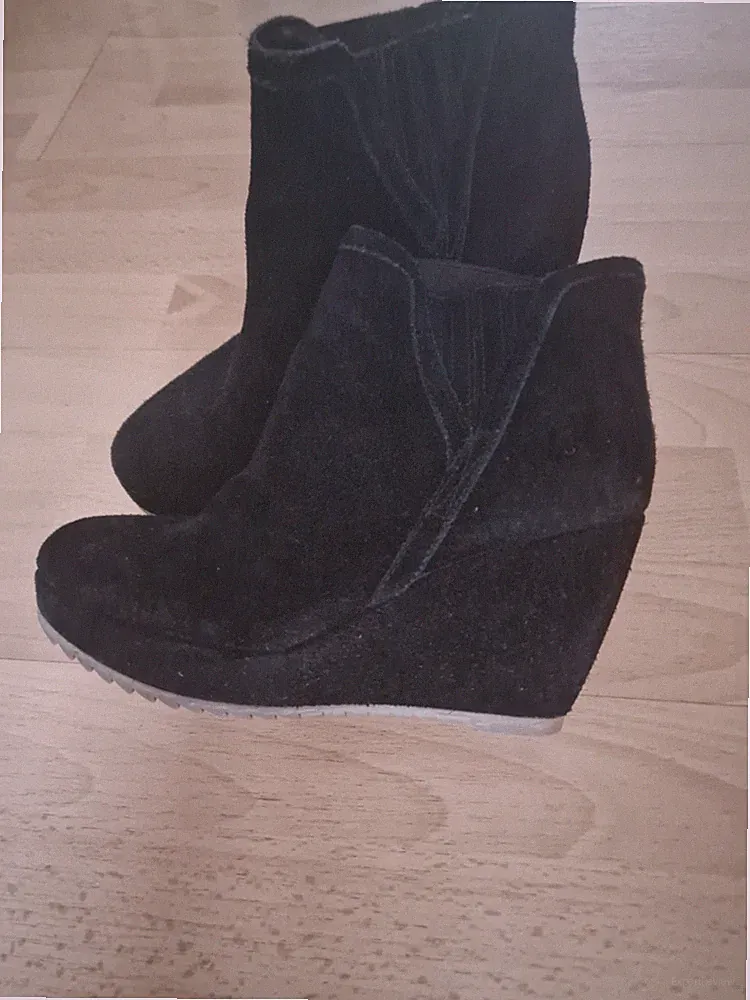 Esprit Damen Stiefelette Freizeit Comfort Gr. 39